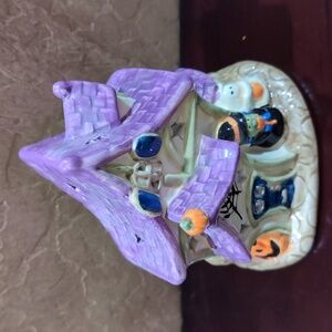 Halloween Ceramic Tea Light House